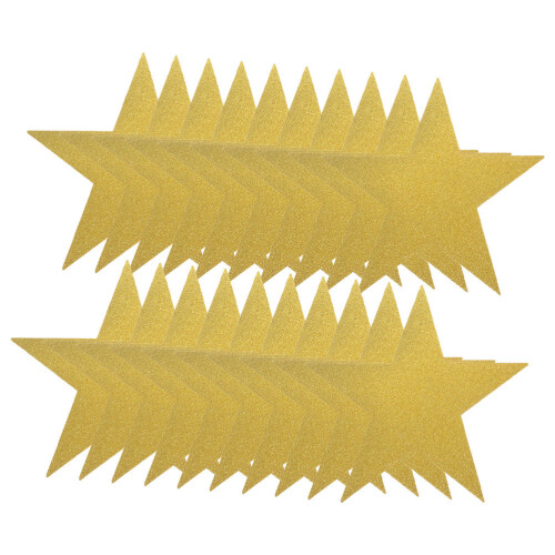 40Pièces Découpages Papier Doré Pour Scrapbooking Et Décor Murale