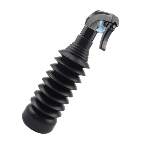 1Pc Black Plastic Spray Bottle Durable Hairdressing Trigger Sprayer