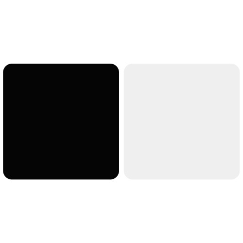 Background Board Acrylic White 2pcs 11.8x11.8x0.08in