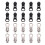 40 Pcs Nylon Zipper Heads Repair Accessories Automatic Puller 2