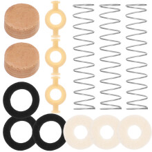2 Sets Trumpet Repair Kit With Valve Guide And Felt Washer