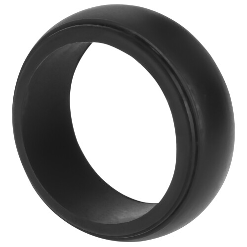 1Pc Black Silicone Finger Rings for Grip Strength Training Sports Use