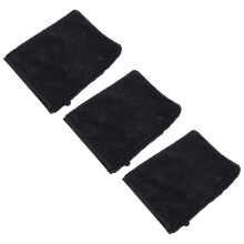 3Pcs Soft Polyester Edge Makeup Removal Gloves for Women Facial Care