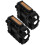 1Pair Lightweight Black Plastic Replacement Pedals for Kids Bikes 1