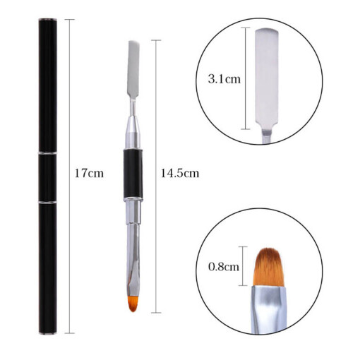 2Pcs Pink Manicure Pen Nail Art Tool Practical Light Therapy Pen