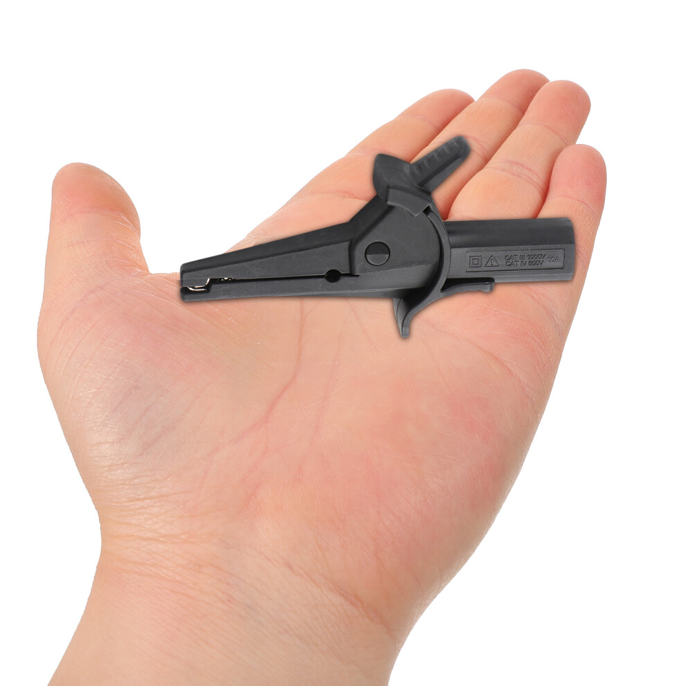 Battery Test Clip Insulated Alligator Clip 4Mm Banana Plug Probe Cable 3212264159326