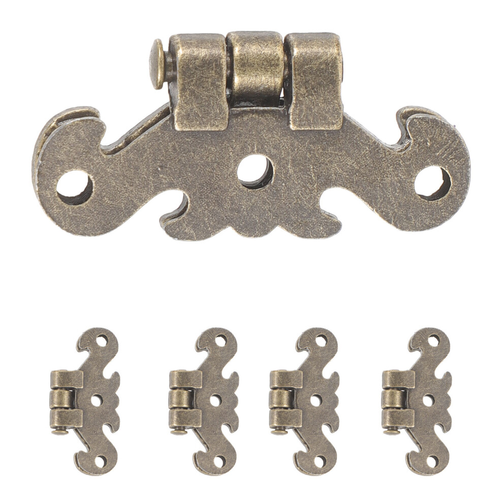 5Pcs Golden Zinc Alloy Cabinet Hinges Silent Self Closing Door Hinges 3261914011231