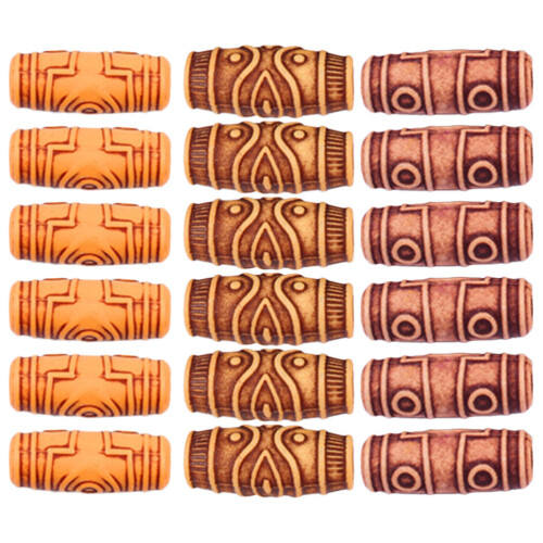 3 Pieces Hair Dreadlock Accessories Filigree