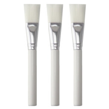 9Pcs White DIY Facial Mask Brushes with Comfortable Grip for Skin Care