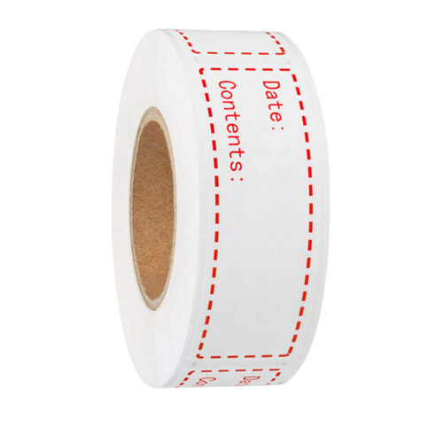 Freezer Reminder Stickers Refrigerator Label Adhesive Labels