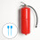 Worgeous 100 Pcs Kitchen Fire Extinguisher Visor Accessory 5