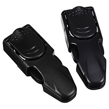 2Pcs Black Pc Diver Fin Strap Buckles Lightweight Swim Fin Accessories
