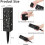6 Pack Pathway Lights Solar Powered IP65 3