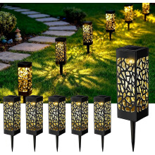 6 Pack Pathway Lights Solar Powered IP65