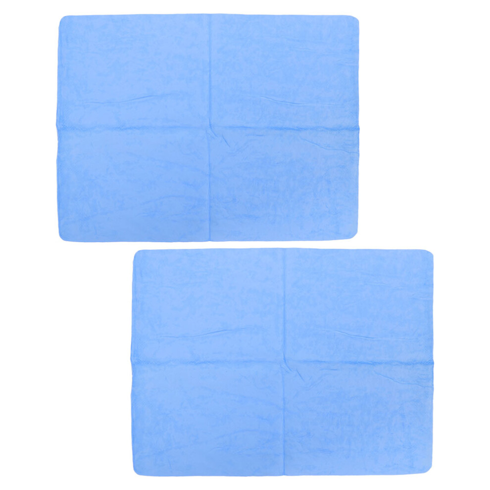 2Pcs Super Absorbent Car Drying Towels Synthetic Chamois Cloth 3622752979808