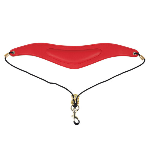 Saxophone Shoulder Strap Red Metal Hook Pressure Relief