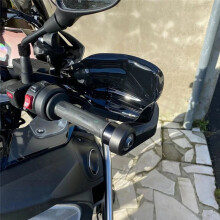 For Waterbird R1200GS R1250GS F850GS ADV Motorcycle Handguard Hand Shield Protector Windshield Transparent