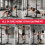 Adjustable Squat Rack, Multifunctional Half Rack Home Gym Station 4