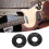 Schalterdichtung Set E-Gitarre schwarz 2er 6
