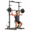 Adjustable Squat Rack, Multifunctional Half Rack Home Gym Station 1