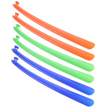 Shoehorn Blue Plastic 6pcs 16.7x1.57x0.86in