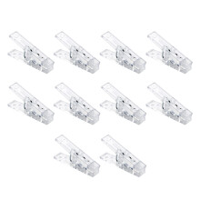 20St Transparante Plastic Clips Voor Fotodecoratie En Lampstring