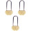 3 Pack Heart Lock Engraved Locks Of Gift Lovers 3