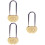 3 Pack Heart Lock Engraved Locks Of Gift Lovers 7