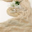 Cheesecloth Table Runner Boho Gauze Cheese Cloth Table Runner Rustic Sheer Runner Long for Wedding Beige 4Pcs 4