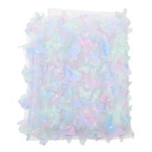 2Stk Blaue Schmetterlinge Spitzenbordüre Für DIY Kleidungsdekoration