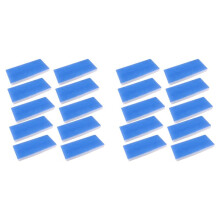 20Pcs Airbrush Hobby Airbrush Spray Booth Filter Set, Fiberglass Booth Replace Filter Compatible for Master, Paasche