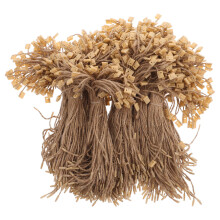1000Pcs Long-Lasting Clothes Tag Rope for Hanging Labels in Brown