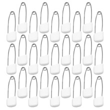 100 unidades grampos plástico segurança para fraldas pano e babadores