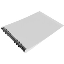 Office Binder Supplies Binder For Files White Plastic 1set