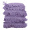 Purple Polyester Tassel Fringe Trim Versatile Design 1 Roll 1