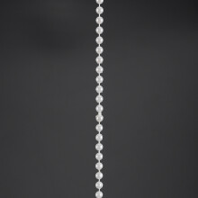 Artificial Pearl Beads Curtain 30m Roll 5mm Beige for Event & Festival Decor