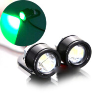 Masteelf 2pcs Led Mirror Light For Car Styling High Brightness 1x1x2in