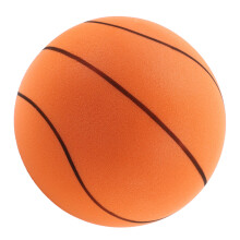 Basketball Silenziosa in PU Bounce, Elastica, Senza Gonfiaggio, Divertimento per la Coordinazione Occhio-Mano