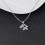 collana con ciondolo puzzle e scritta "forever", 4 pezzi 9