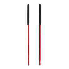 1Paar Rood Aluminium Drumsticks Voor Drummer Techniek Oefenen