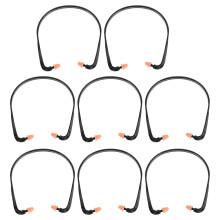 tappi orecchie con archetto silicone, 8 pezzi, protezione uditiva
