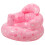 1Siège Bébé Gonflable Rose PVC Confortable Sûr Pour Bébé Assis 1