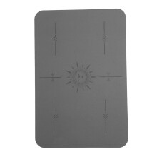 Tapis de machine à coudre en caoutchoucPU 40x60cm Antivibrations pour la maison Gris