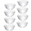 8Stk Bozai Kuchen Schale Schönheits Schale Glas 11
