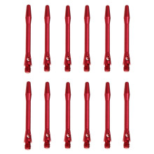 12Pcs Red 2Ba Thread Aluminum Alloy Dart Shafts for Playing