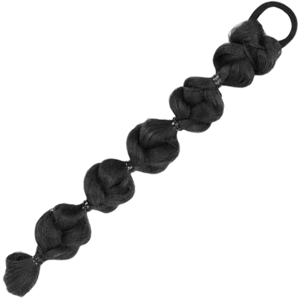 Aboofan Unisex Braid Ponytail Hair Extension With Tie Synthetic Hairpiece