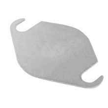 2 Piezas de Placa de ObturacióN de VáLvula de EliminacióN EGR de RecirculacióN de Limpieza de Gases de Escape para Mk7 PX PX2 BT50 3.2L 2.2L