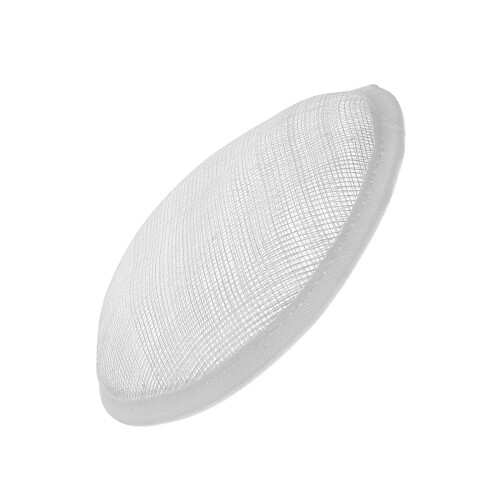 1Pc Elegant White Flax Hat Felt Practical Headwear Accessory