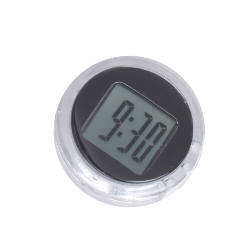 Waterproof Autoadesivo Orologio Digitale Universale Per Moto Auto Nero