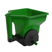 Hand Fertilizer Spreader 22.5x21x24cm Ergonomic Hand Crank for Precise Seed Distribution in Garden and Lawn